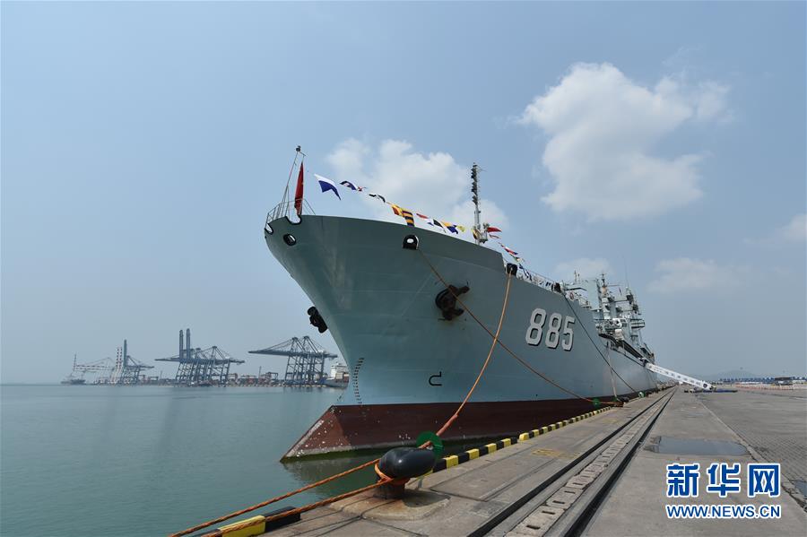 （XHDW）（2）中國海軍護航編隊對泰國進行友好訪問