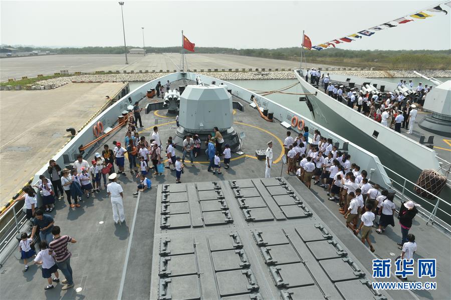 （国际）（5）中国海军护航编队对泰国进行友好访问