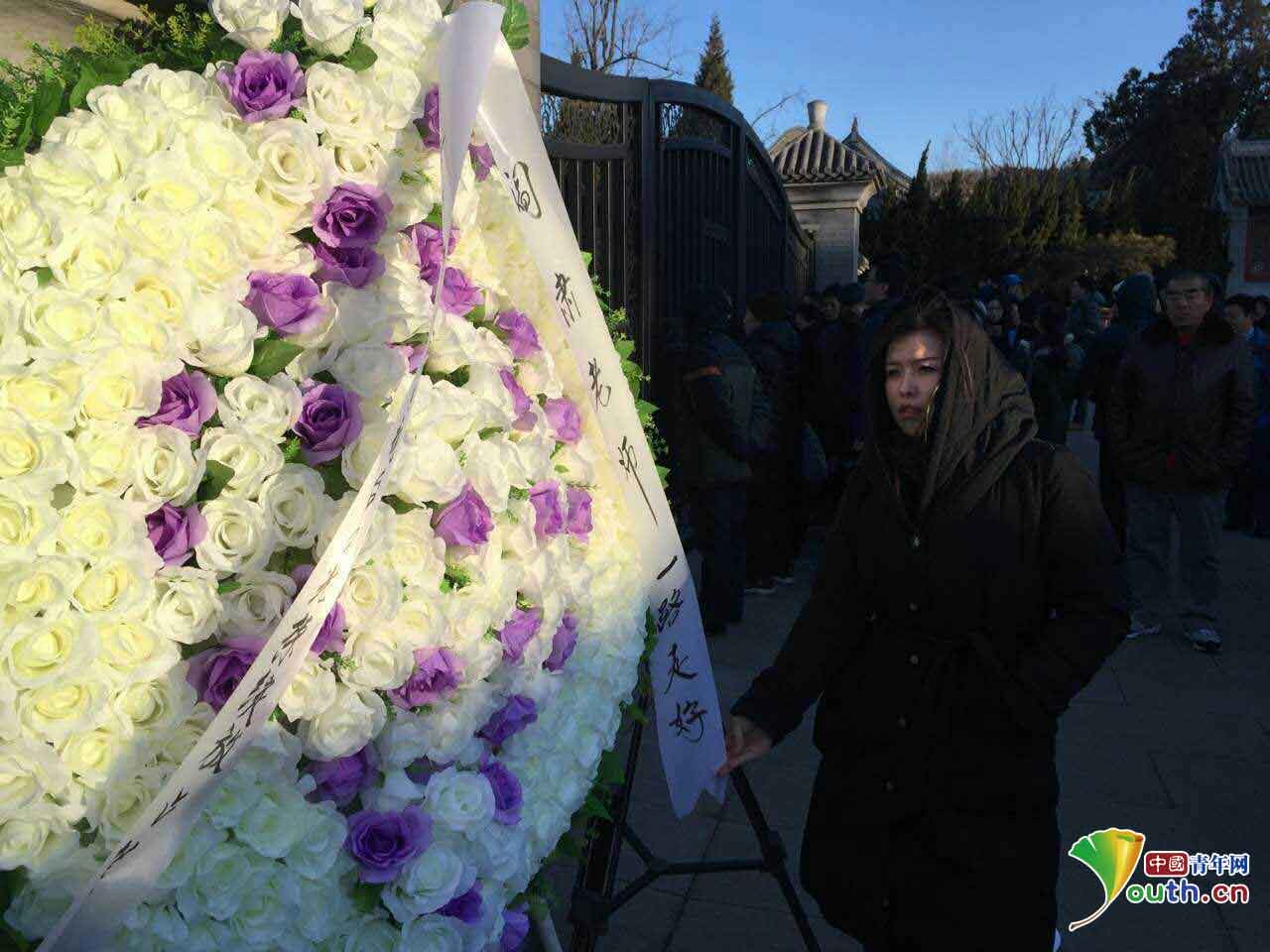 首页 图片2月18日上午,著名艺术家,空政文工团创作员阎肃同志遗体告别