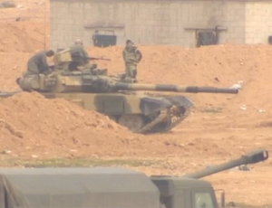 叙军出动T-90A坦克与IS血战