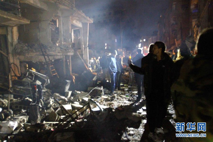 （國際）（2）敘利亞大馬士革南郊連環爆炸致83死178傷