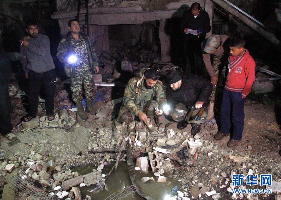 （國際）（1）敘利亞大馬士革南郊連環爆炸致83死178傷