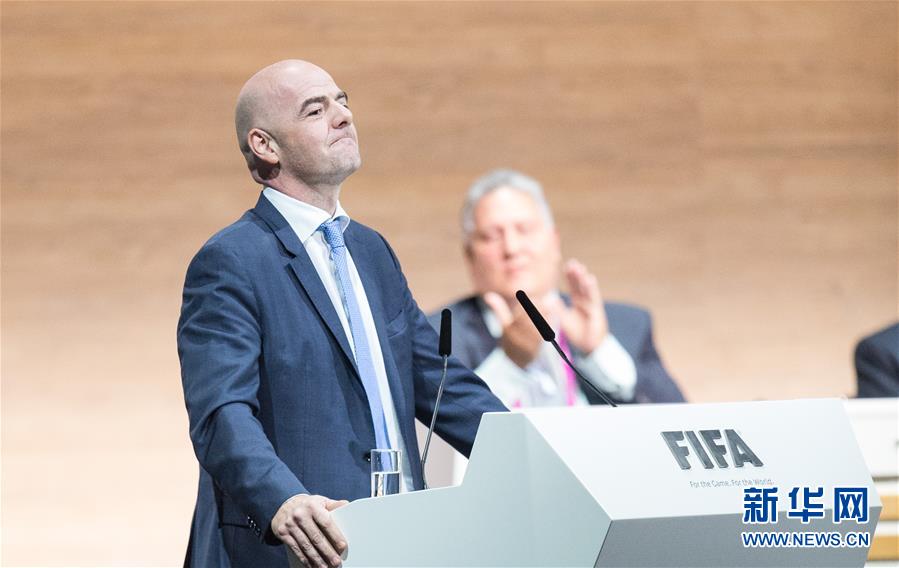 （請以此説明為準）（體育）（3）足球——因凡蒂諾當選國際足聯新任主席