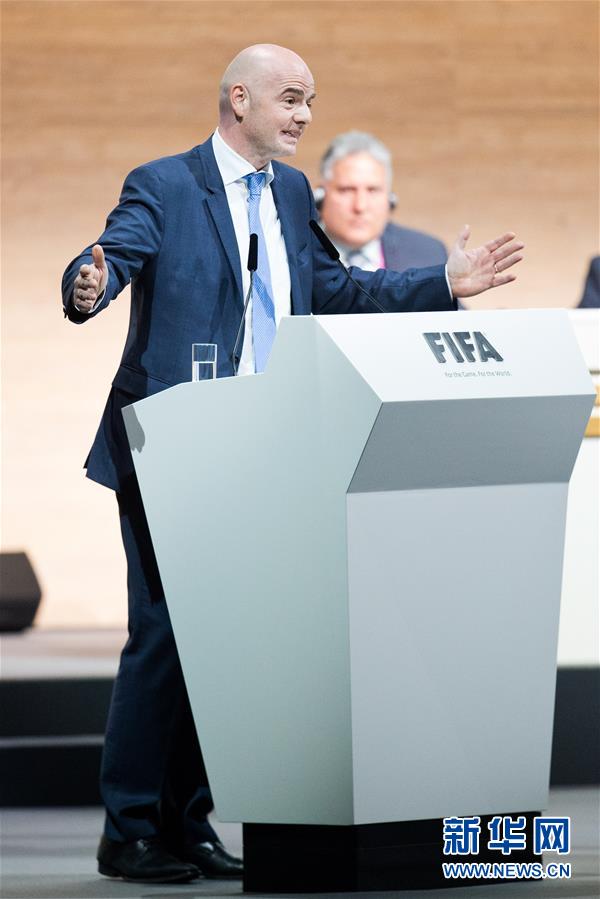 （體育）（8）足球——因凡蒂諾當選國際足聯新任主席
