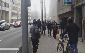 布鲁塞尔机场爆炸后一地铁站发生爆炸