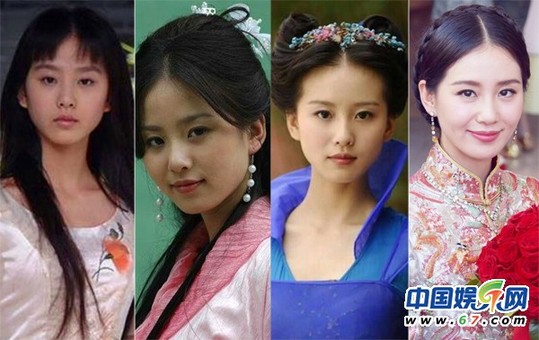 图揭刘诗诗颜值进化史:从