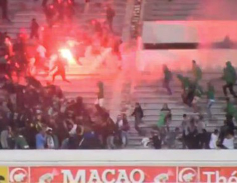 摩洛哥拉巴特发生球迷冲突 致2人死亡