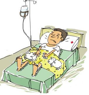 男子胃疼输液后死亡 肚子鼓大嘴角有白沫[4]