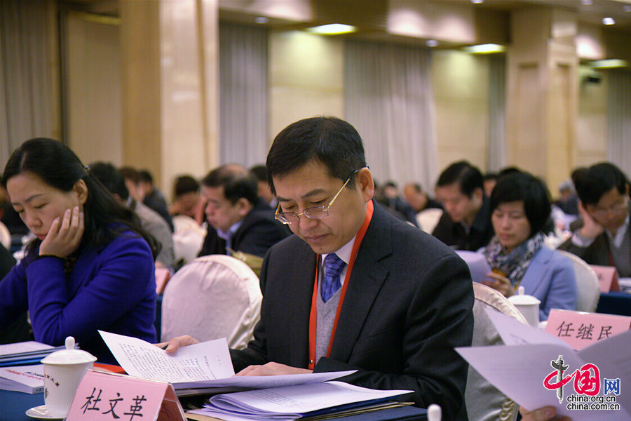 3月29日，全國老齡辦主任會議在京召開，與會代表認真聽取會議報告。中國網記者 張鈺攝