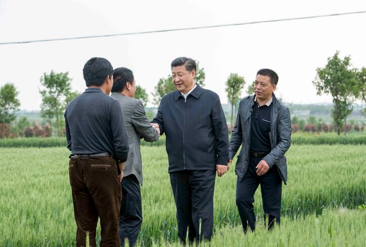 习近平考察小岗村 重温中国改革历程
