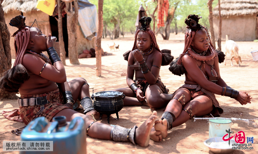 奈米比亞古老的辛巴人部落---曾經非洲最富庶強大的遊牧民族[組圖]