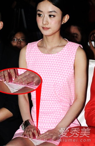 女星走光图 林志玲倪妮等漂亮女星不慎泄春光露底