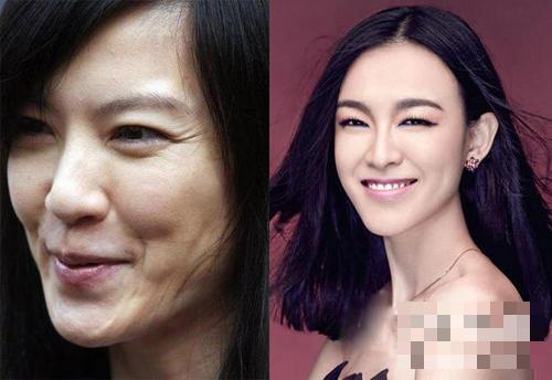 女星PS前后对比照不忍直视 杨幂周迅伊能静显老态