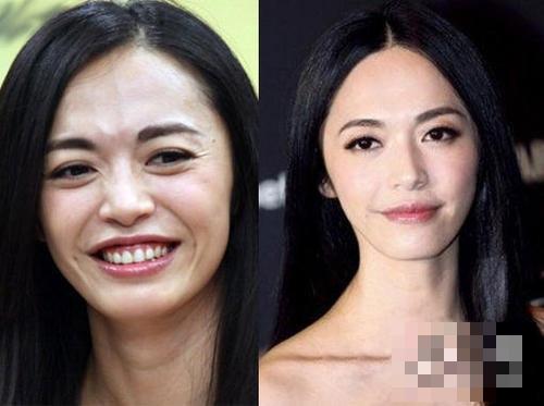 女星PS前后对比照不忍直视 杨幂周迅伊能静显老态