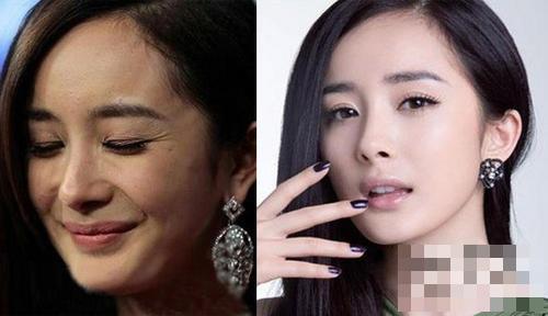 女星PS前后对比照不忍直视 杨幂周迅伊能静显老态