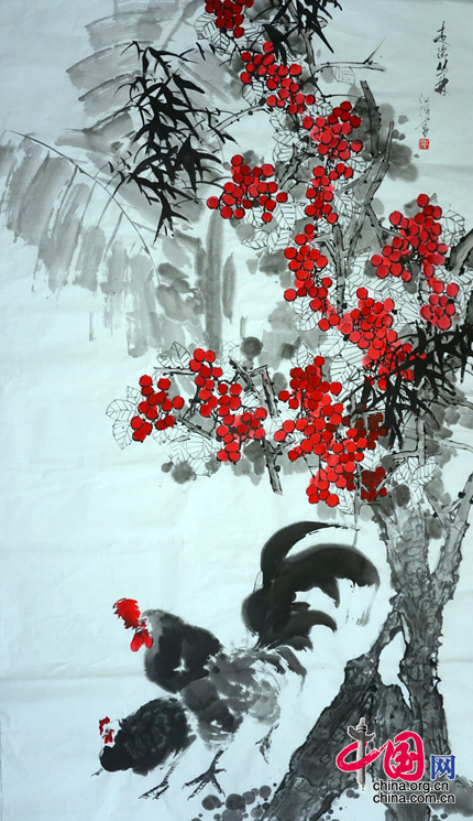 江洋作品：《走出丛林》