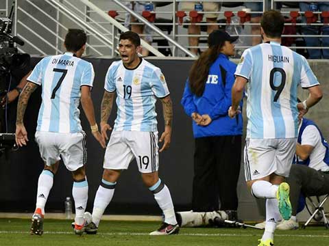 美洲杯:梅西缺阵迪马利亚传射 阿根廷2-1智利