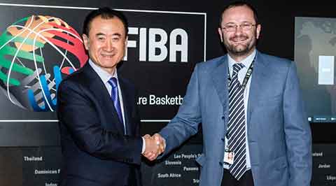 万达集团成为国际篮联全球独家商业合作伙伴