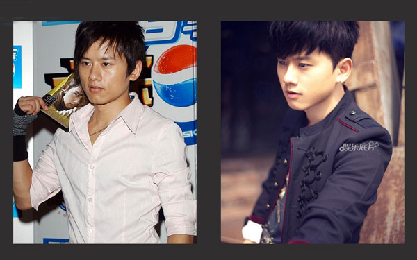 张杰凭借快男刚出道的时候,虽则青春逼人却十分土气,更有刻薄的网友送