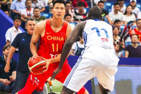 中欧赛:中国男篮78-73法国 比赛一度爆发冲突