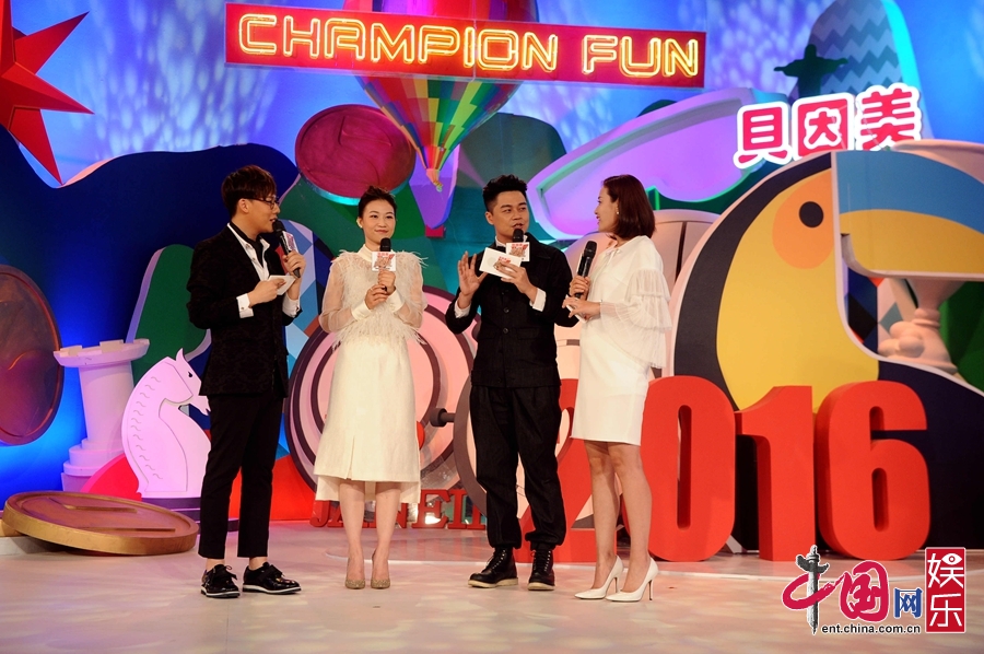易思玲亮相《中国冠军范》 自曝最感恩的两个男人