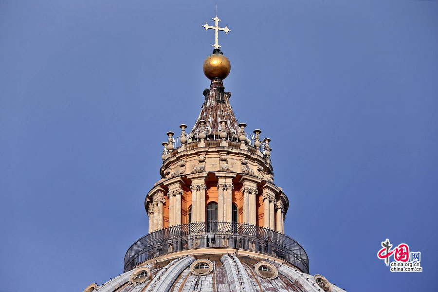 聖彼得大教堂頂部
