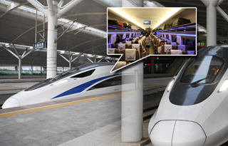 中国标准动车组首次载客运行