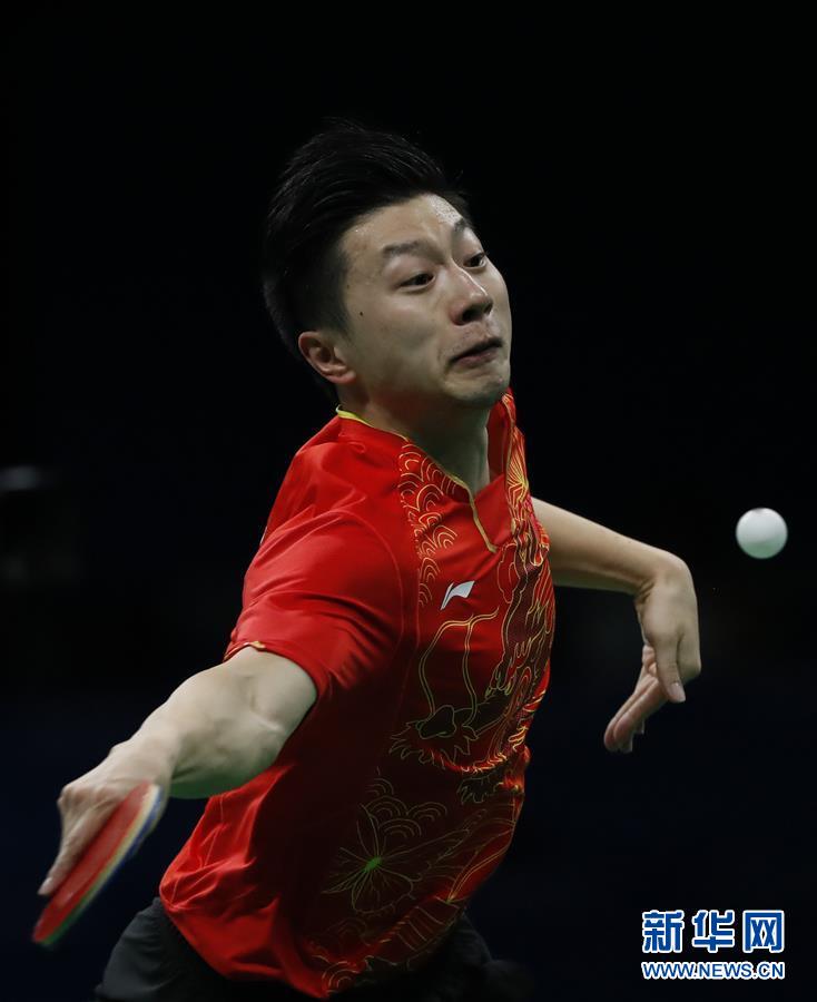 中国队3-1胜日本队 实现乒乓球男团三连冠[组图