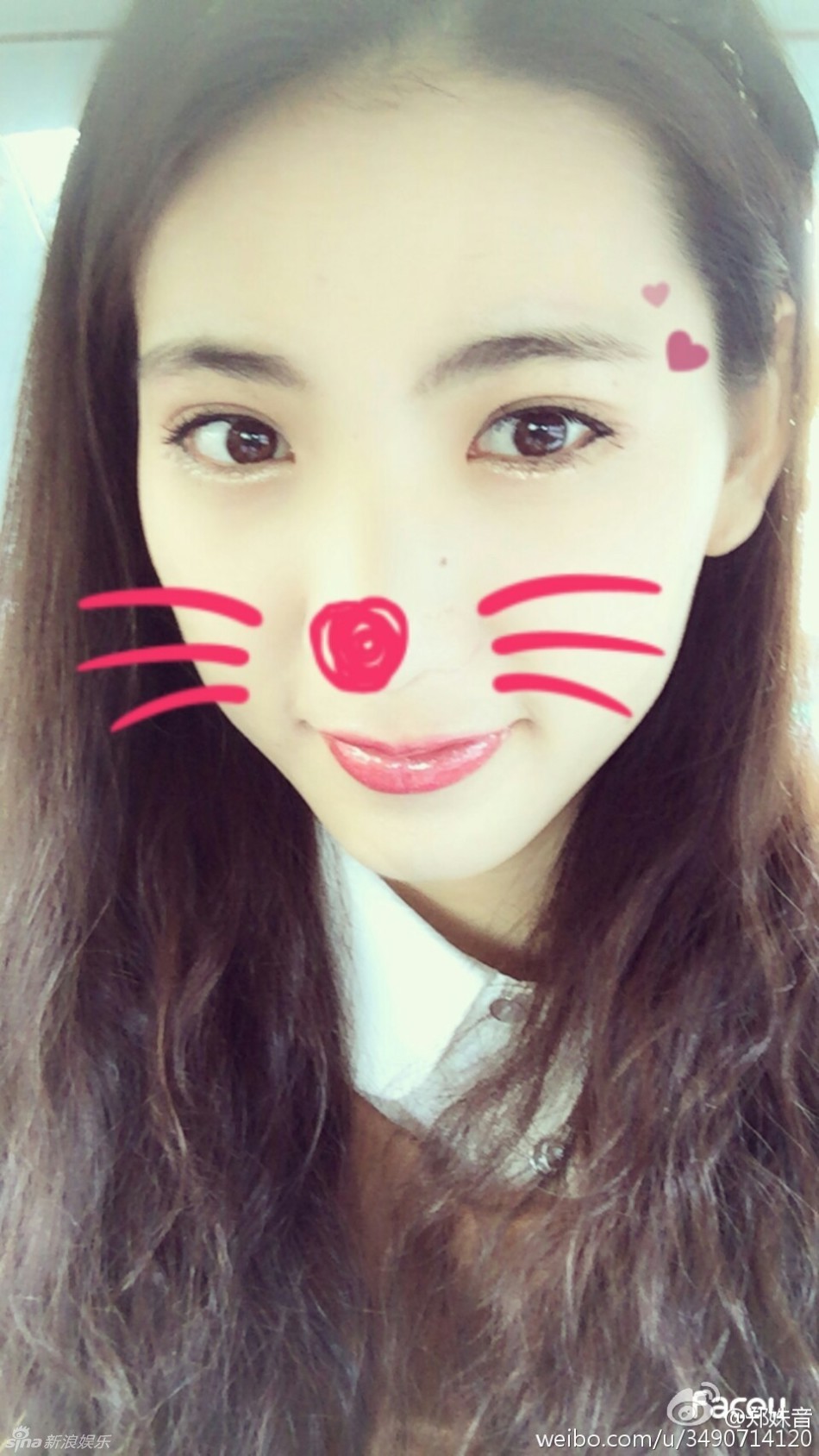 组图:22岁最美奥运冠军郑姝音私照 自拍甜美