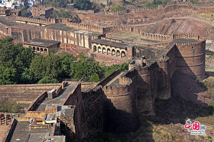 Fatehpol大门(胜利门），它是20世纪初阿吉特王公建的