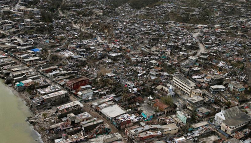 飓风“马修”重创海地等加勒比海地区