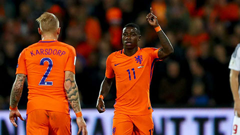 世预赛:普罗梅斯梅开二度 荷兰4-1白俄罗斯