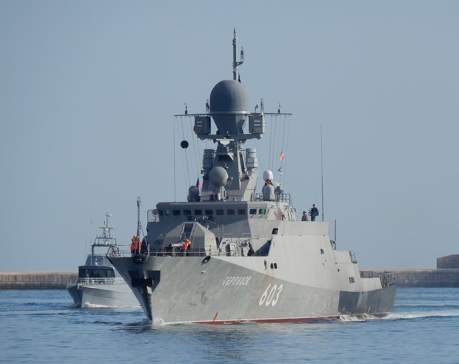 俄最新护卫舰抵马耳他