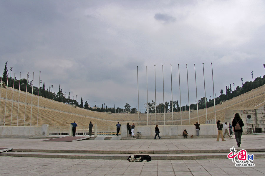 第一届现代奥林匹克运动会举办地的环形运动场