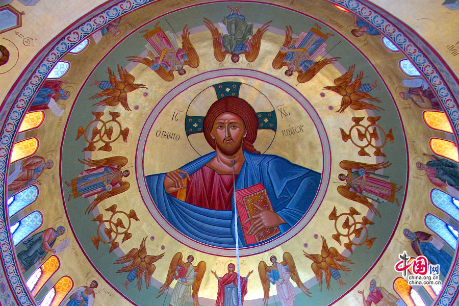 菲拉大教堂穹顶彩绘