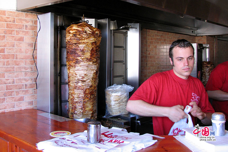 土耳其肉卷店
