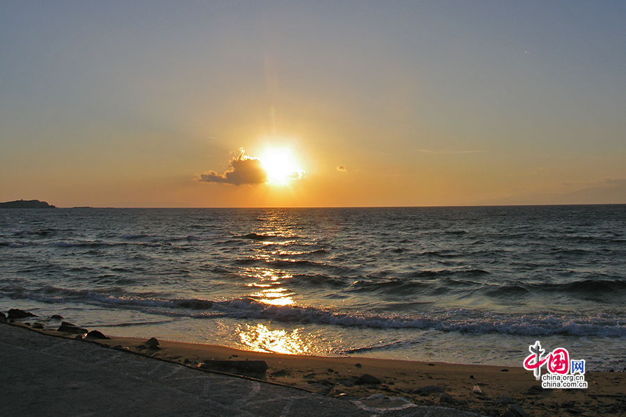 日落爱琴海