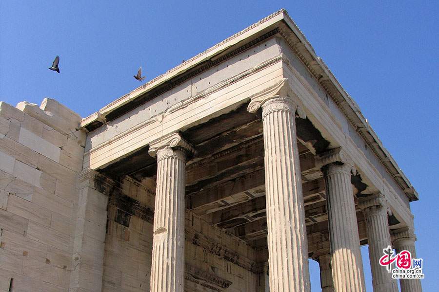 巴特农神庙的爱奥尼亚柱式