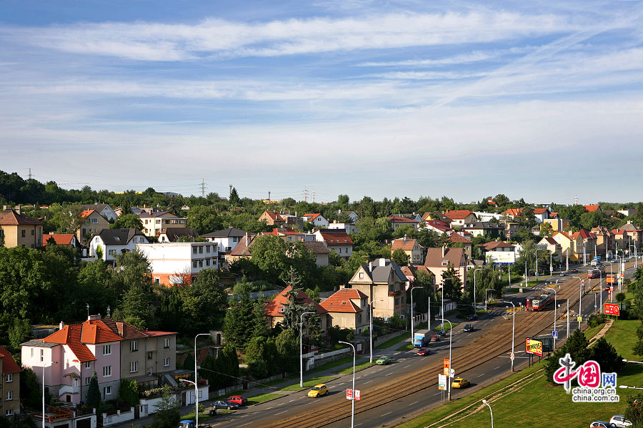 布拉格郊外的景色