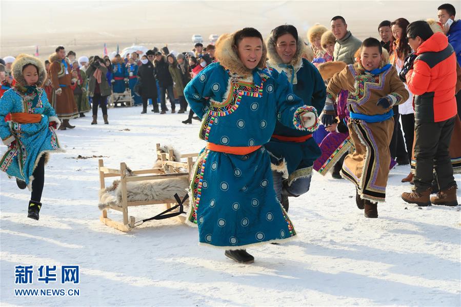 内蒙古第十四届冰雪那达慕在西乌珠穆沁旗开幕