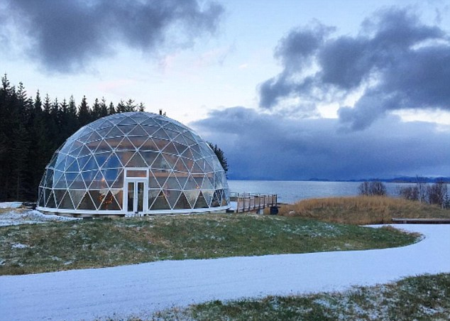 挪威北极生态环保屋温暖舒适 内部可种果蔬