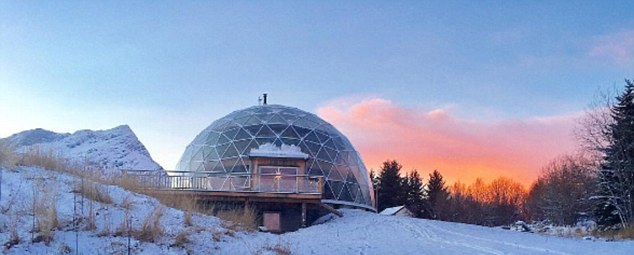 挪威北极生态环保屋温暖舒适 内部可种果蔬