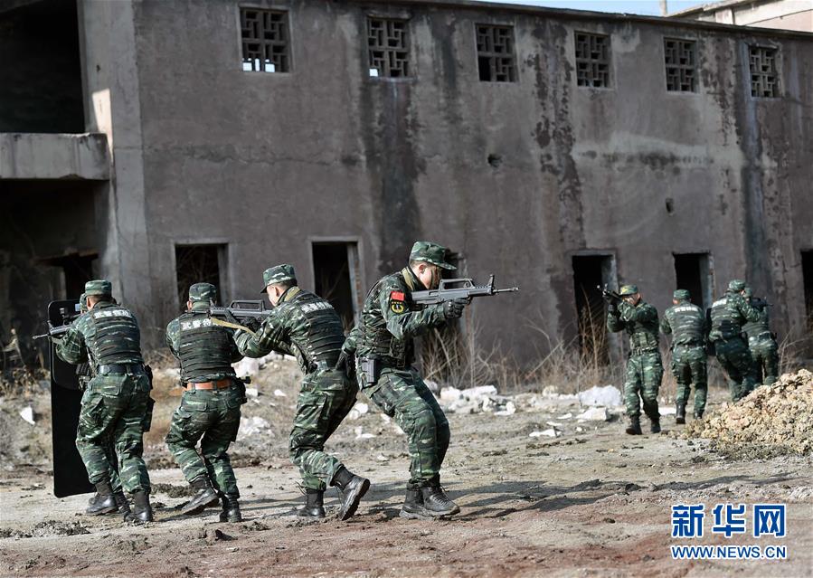 特战精兵联合演练保障平安