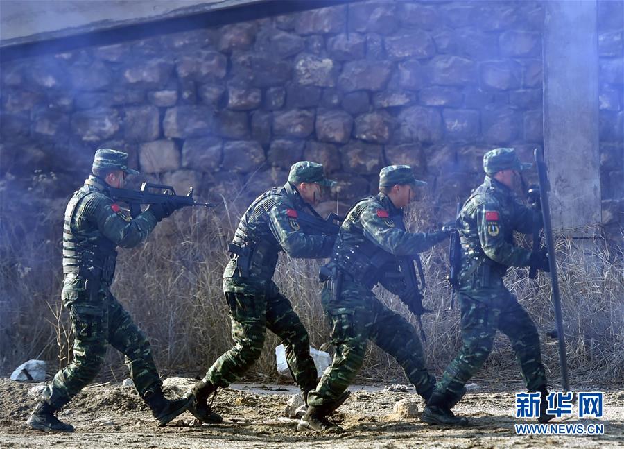 特战精兵联合演练保障平安