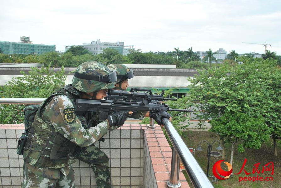 日常训练（施峰 摄影）