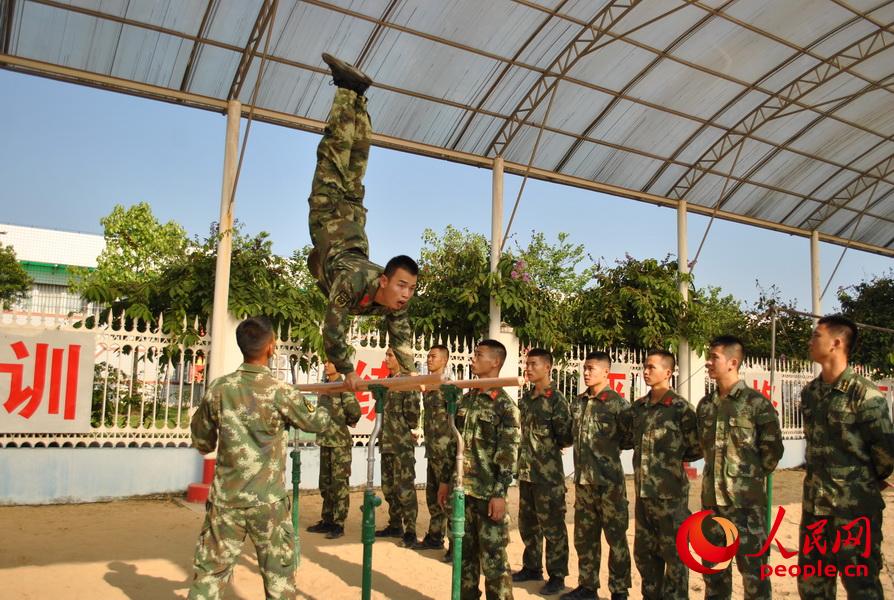 日常训练（李春红 摄影）