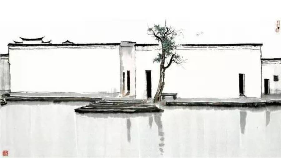 杭州回迁房惊呆网友:简直住进吴冠中的画里