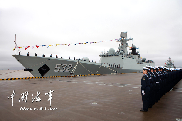 中国海军2016年入役军舰全览