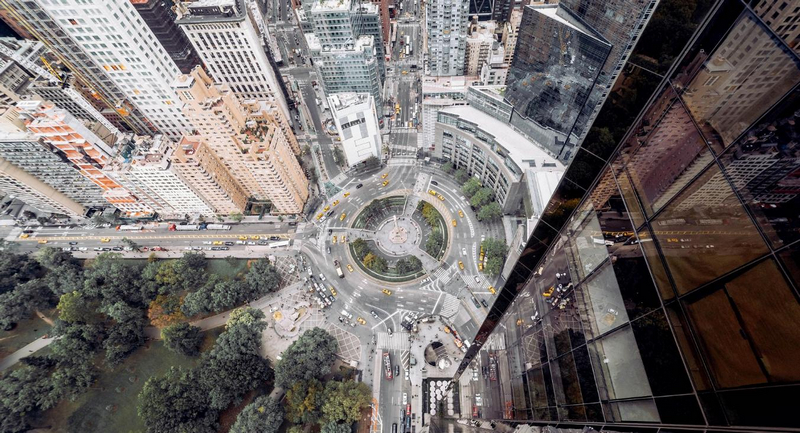 视觉盛宴!美摄影师大胆俯拍纽约美景( 02 / 12 )