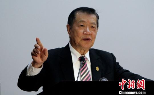 李昌钰揭秘世界名案。　张道正　摄